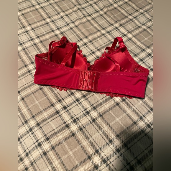 MADE IN CHINA bra for women size 34/75 like new color Wine - Picture 6 of 8